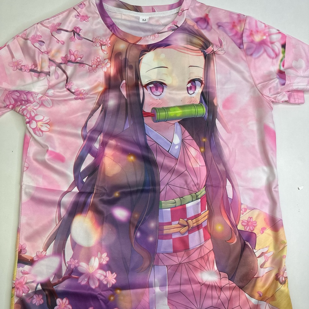 Demon slayer Netzuco performance Graphic T-Shirt size medium
